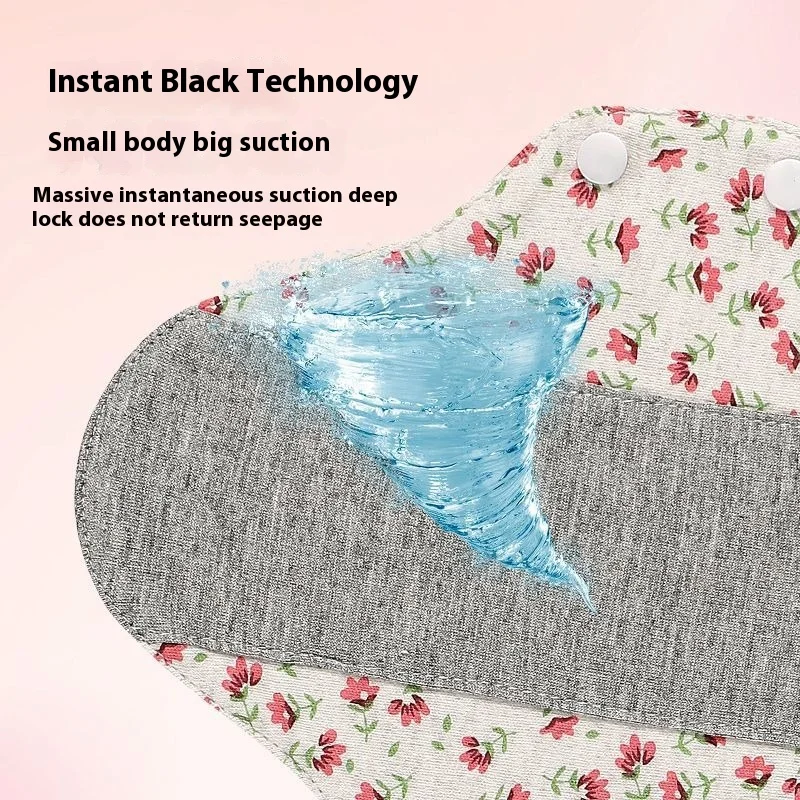 Graphene Anti-bacteriostatic Pad Cotton Washable Underwear Reuse Unisex Women Urine Leakage Pregnancy Cloth Absorption Elderly