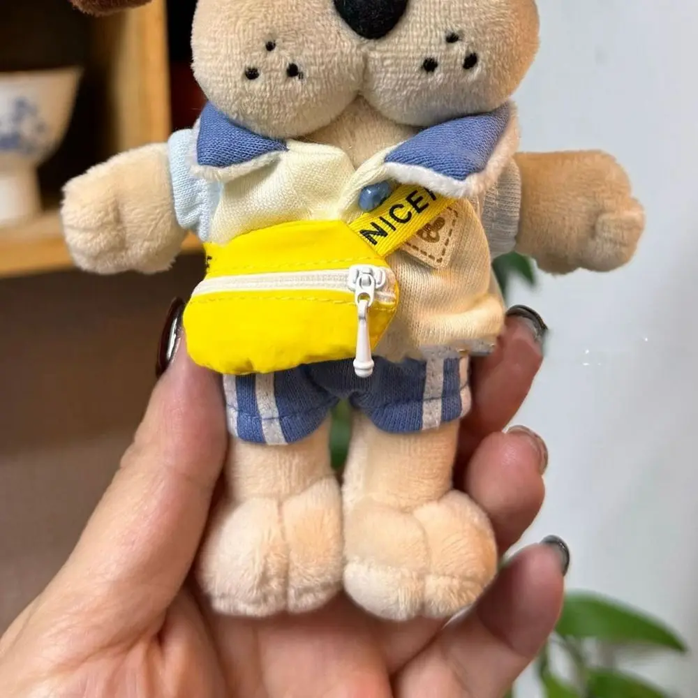 Fashion Zipper Bag Handmade Candy Color Cotton Dolls Cute Mini Accessories for 10cm Cotton Dolls/for 13cm Animal Doll