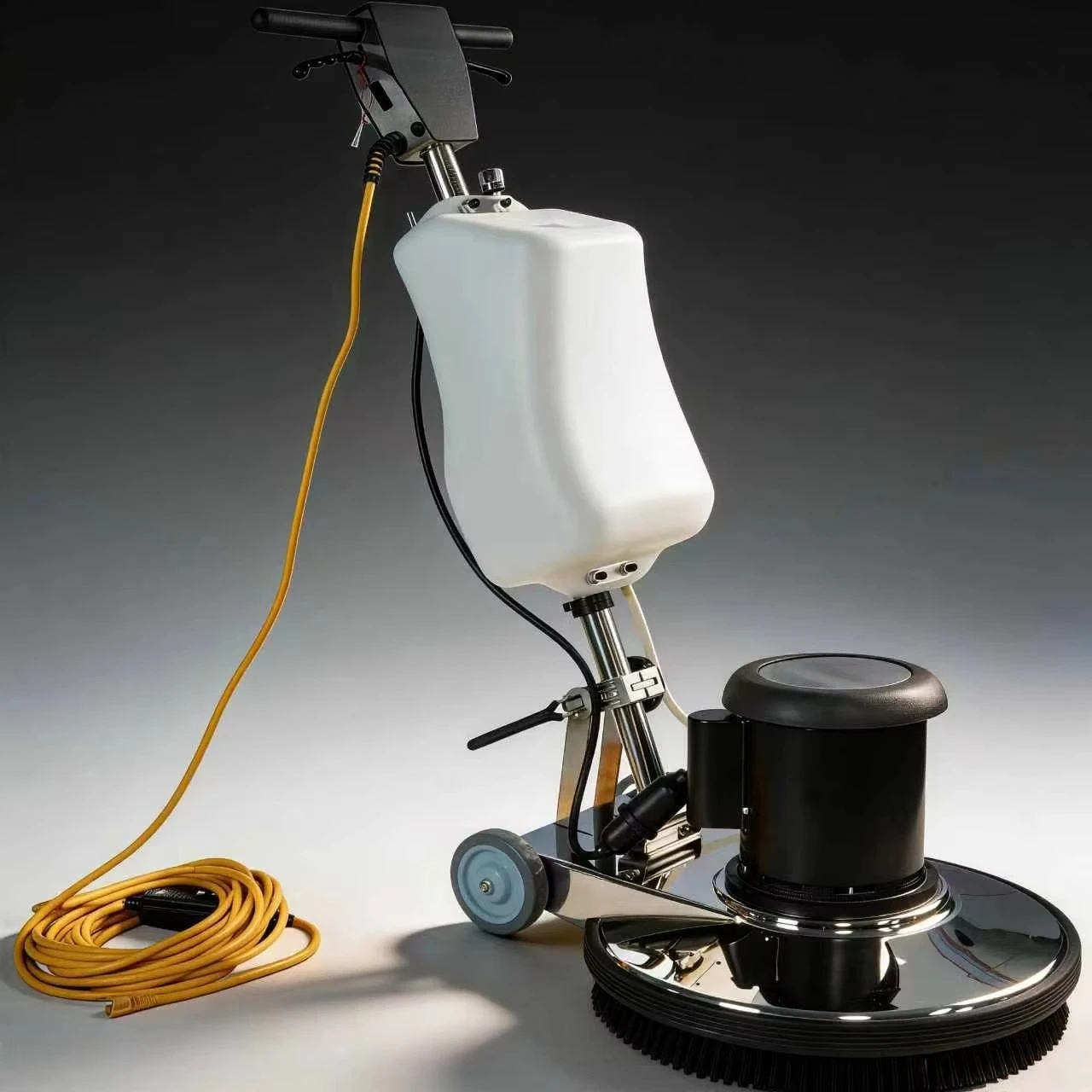 FM17 Single Disc Floor Scrubber Cleaning Equipment 17 Inches Floor Buffer Polisher Machine