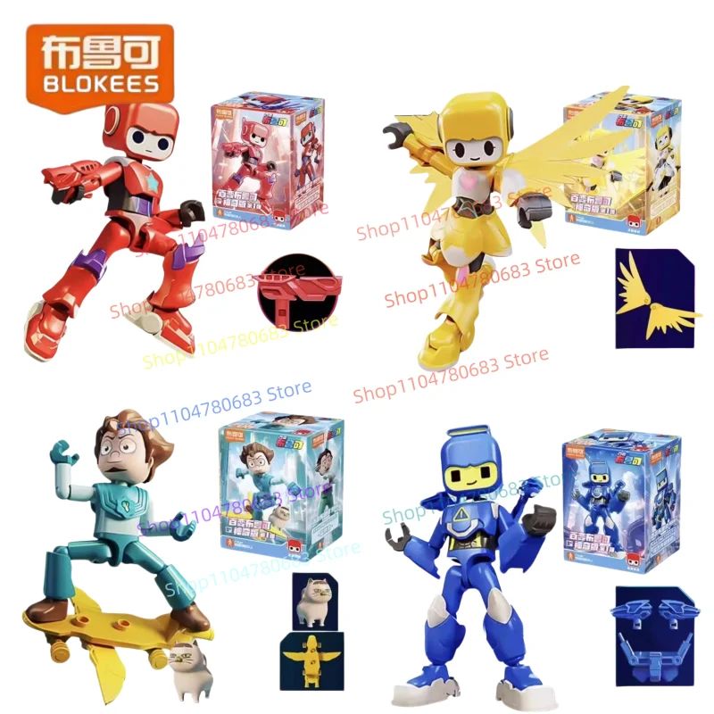 

BLOKEES Magic Edition Vol.1 BuBu LuLu KeKe Dr. Cai Building Blocks Figures, Educational Assembly Toys, Gifts & Collectibles