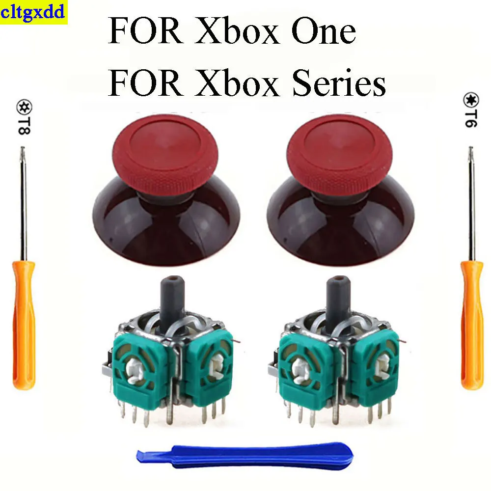 1 set of 2PCS 3D analog joystick sensor module potentiometer and thumb lever FOR XBox One S X series rocker controller