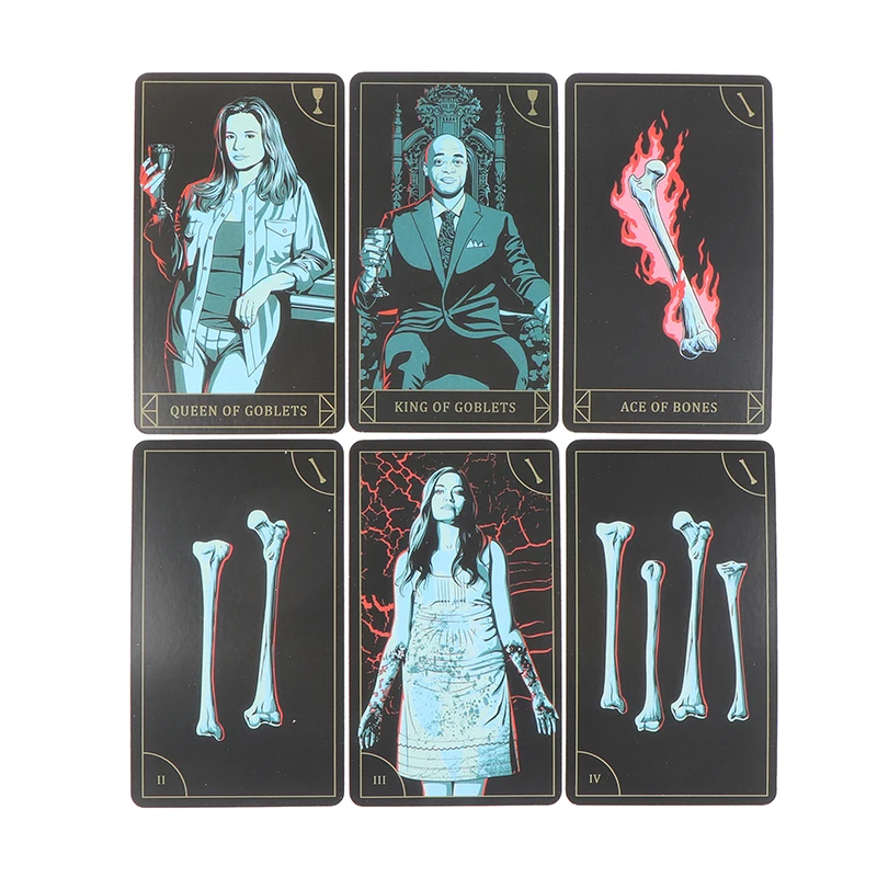 Supernatural Tarot Deck and Guidebook Card Game Gift With Pdf Guidebook Card Game Board Game 78 Cards Beginners