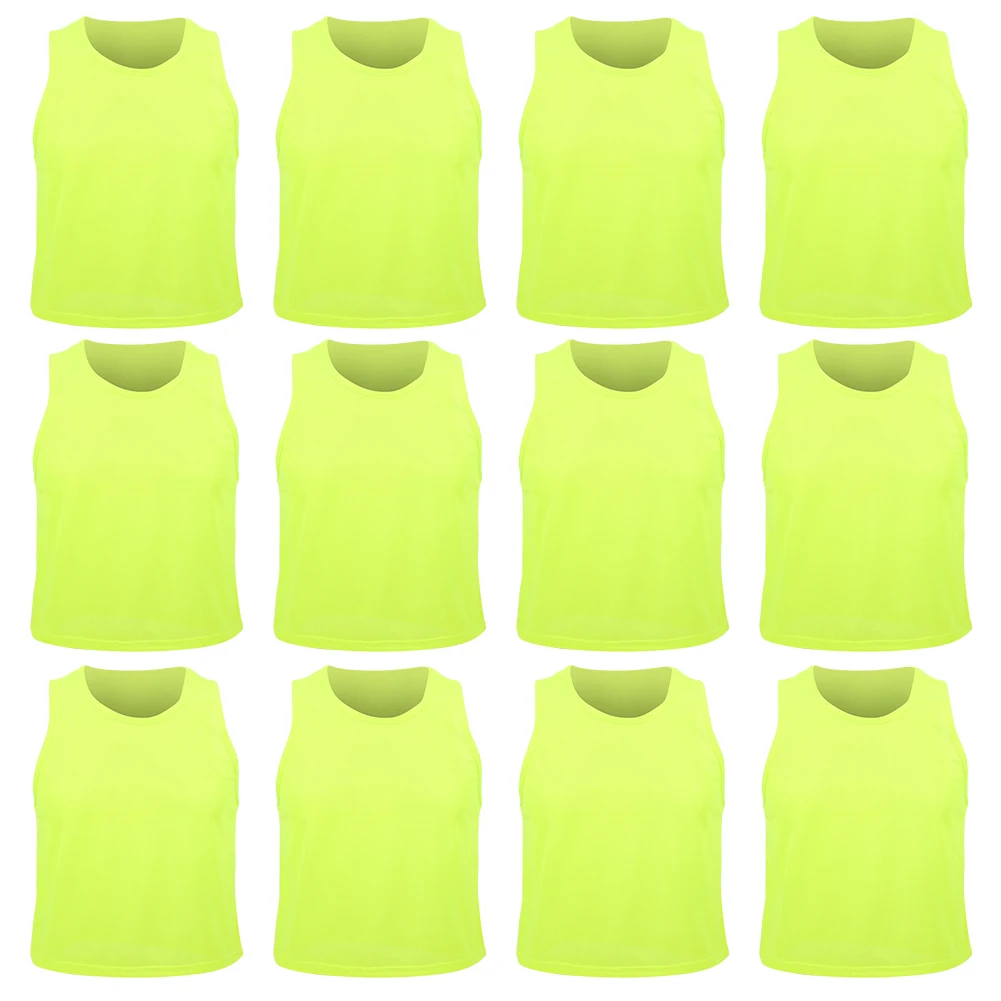 

Small Mesh Children Football Training Vest Breathable Fluorescent Green Size Breathable Football Vest Football Vest