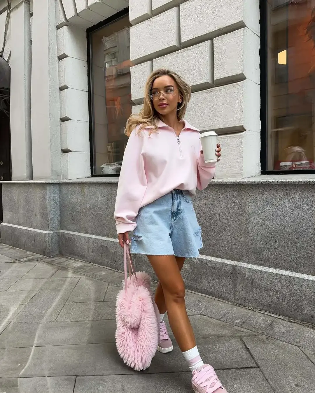 2025 الخريف الصلبة الترفيه رسالة مطرزة شبه سستة المرأة البلوز جديد عصري فضفاض رداء علوي غير رسمي النساء الملابس #5