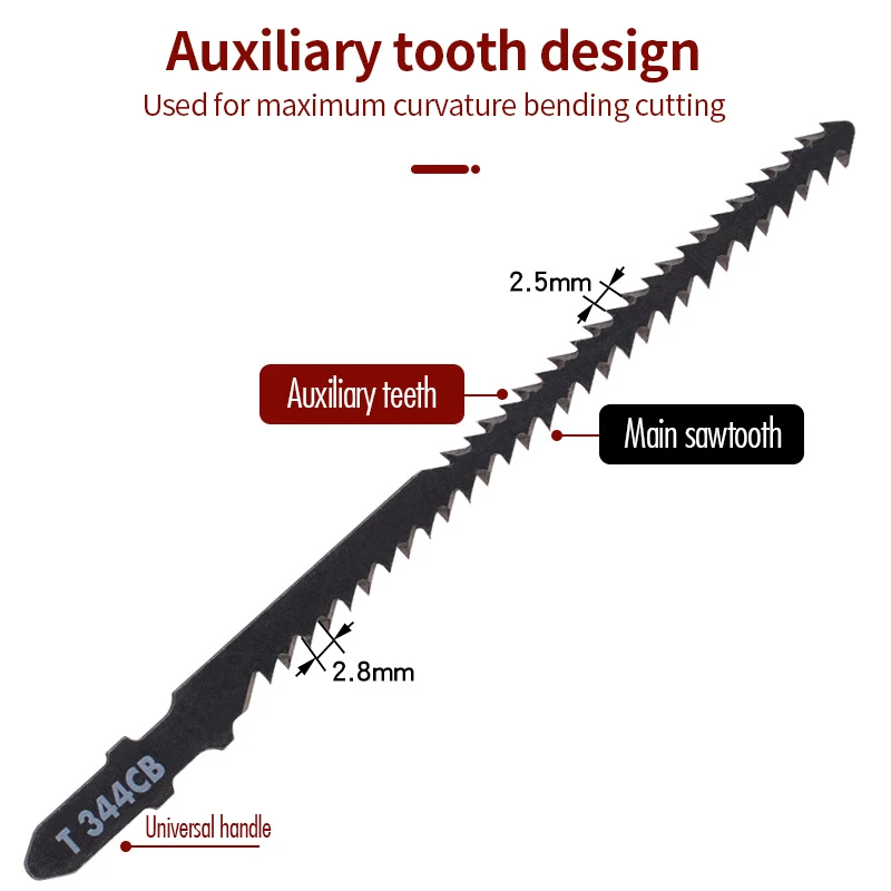 Рисунок 5 - T142hb изогнутое лобзиковое полотно