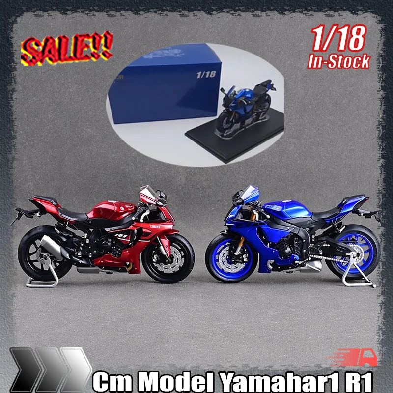 

In Stock Cm Model 1:18 Yamahar1 R1 Simulation Resin Miniature Motorcycle Model Customized Children Toy Gifts Ornament Collection