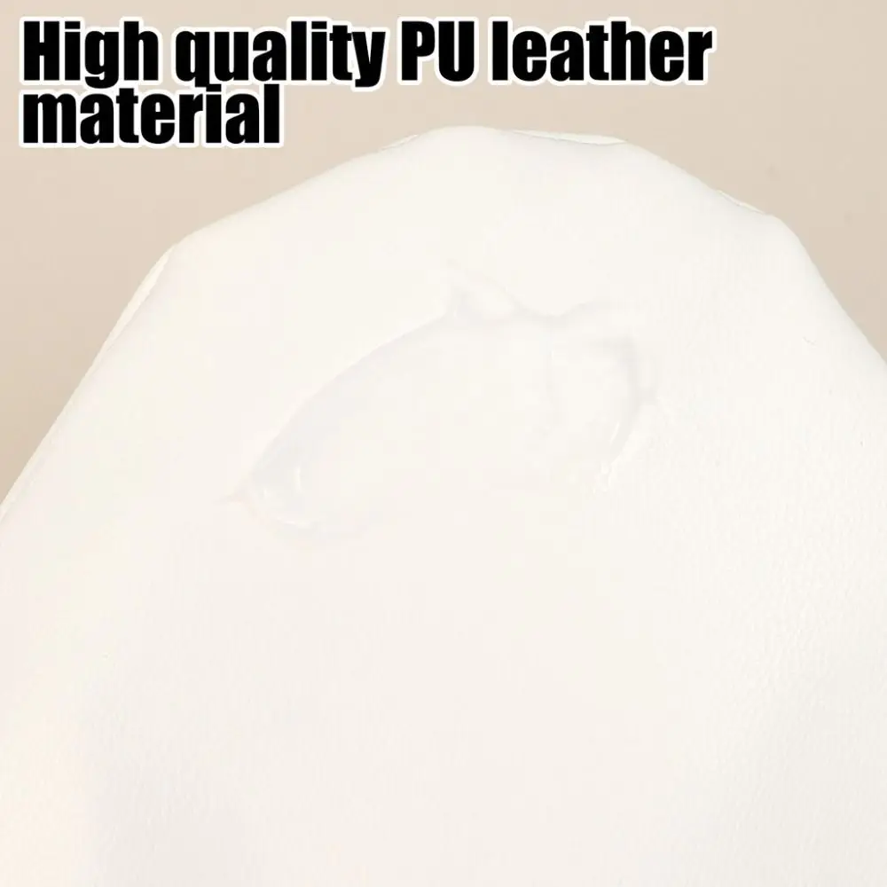 Gants de Lotion pour le corps en cuir PU, Double face, empêche les collants, auto-bronzants, applicateur de maquillage lavable à séchage rapide