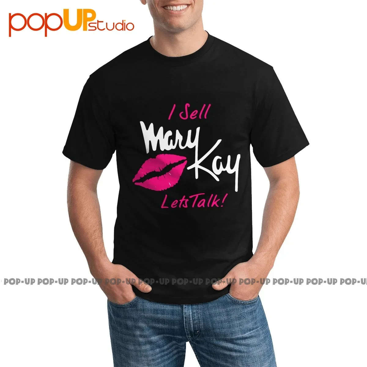 New I Sell Mary Kay Lets Talk Lips Tshirt Unique Classic Streetwear Tee Shirt