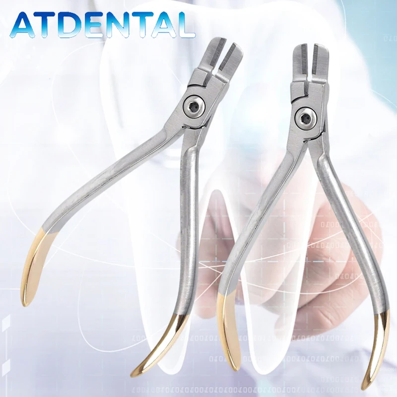 

2pcs Dental Orthodontic Torque Pliers Ergonomic Grip for Braces Adjustment Orthodontic Wire Forming Dentist Forceps