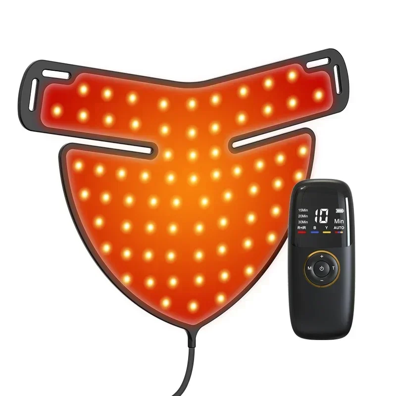 680 LED Beads High Quality Red Light Therapy 850nm Near LED Light Therapy Mask for Face Neck and Breast