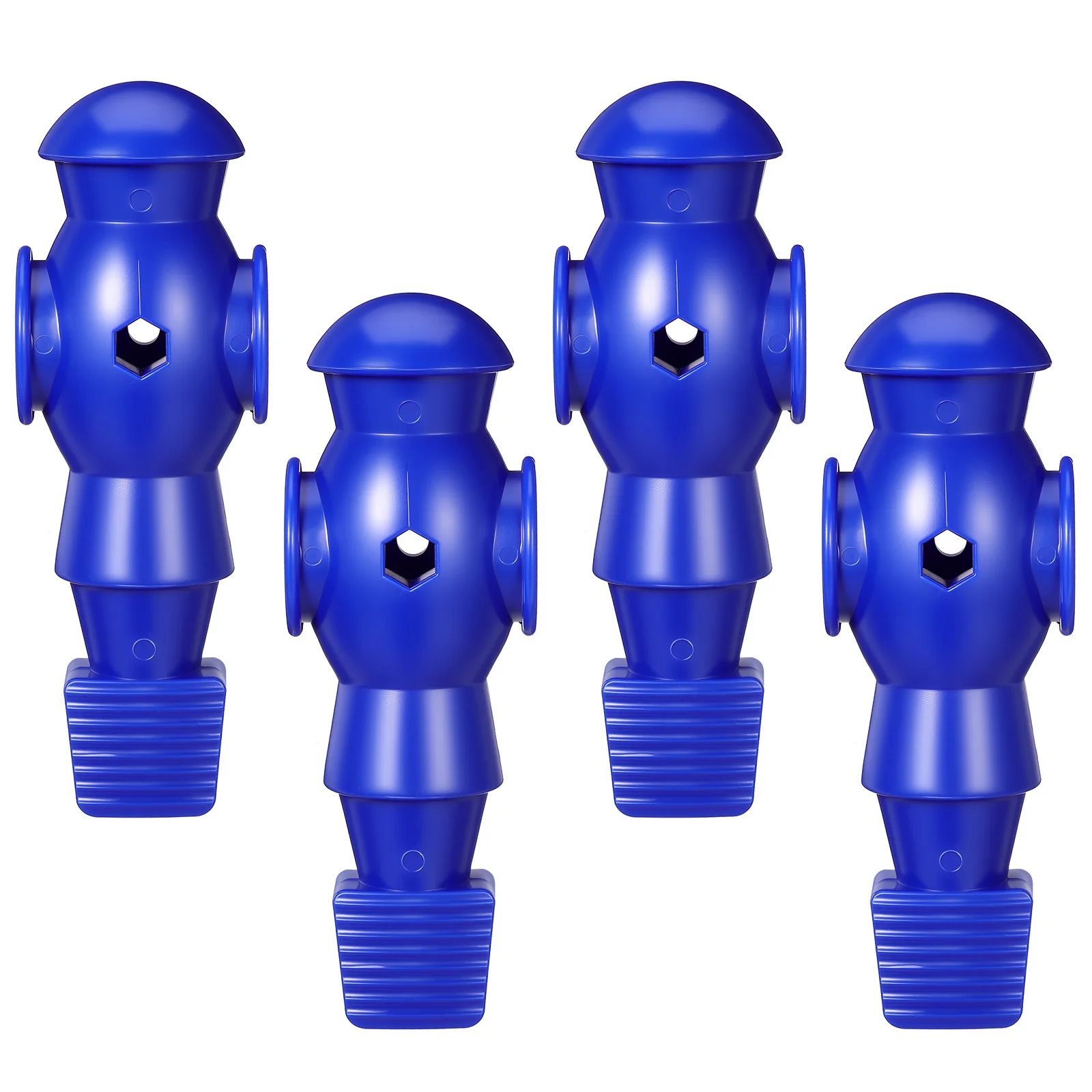 

4Pcs Football Table Players Premium Resin Material Durable Easy Install Replace Soccer Game Accessories Foosball Player