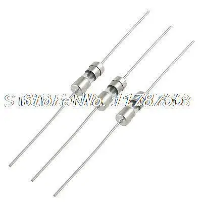 Fusible de cristal Axial de acción rápida, 10 piezas, 3,6x10mm, 250V, 0.5A