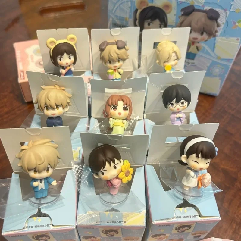 

Authentic Skip And Loafer Ultra Mini Blind Box Series 2 Cute Bean Collectible Figurine Anime Periphery Desktop Decoration