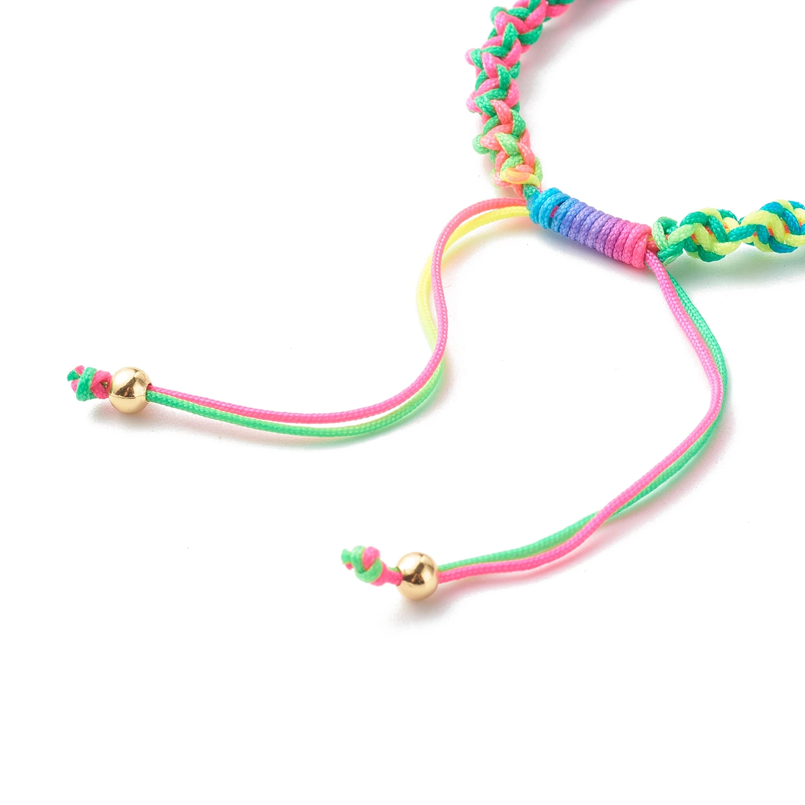 20Pcs Adjustable Nylon Braided Cord Bracelets Making Rope Thread for DIY Bracelets Bangle Jewelry Making Lucky Friendship Gift