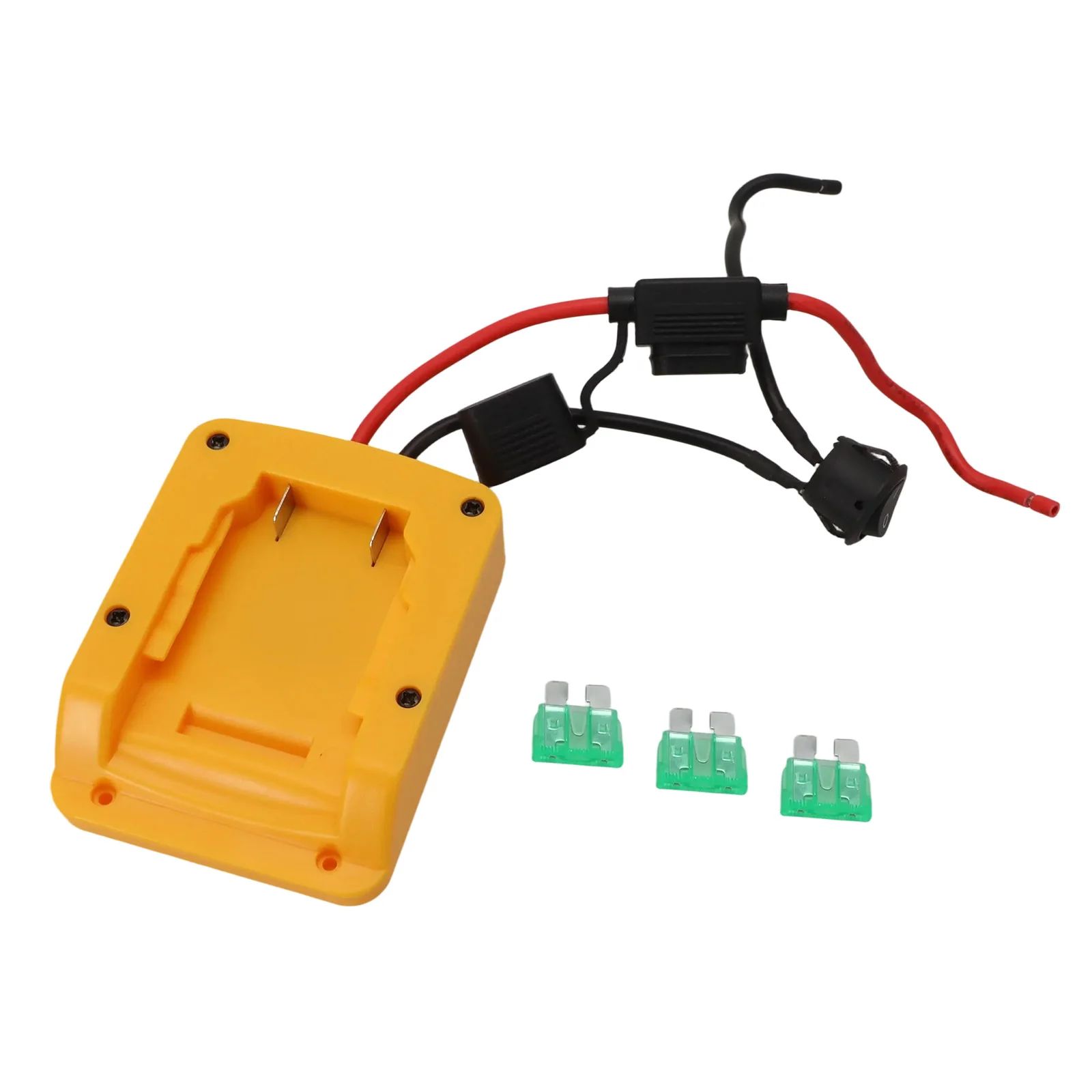 

For Dewalt Compatible Power Converter allowing seamless operation of 20 Volt Batteries equipped with Safety Features