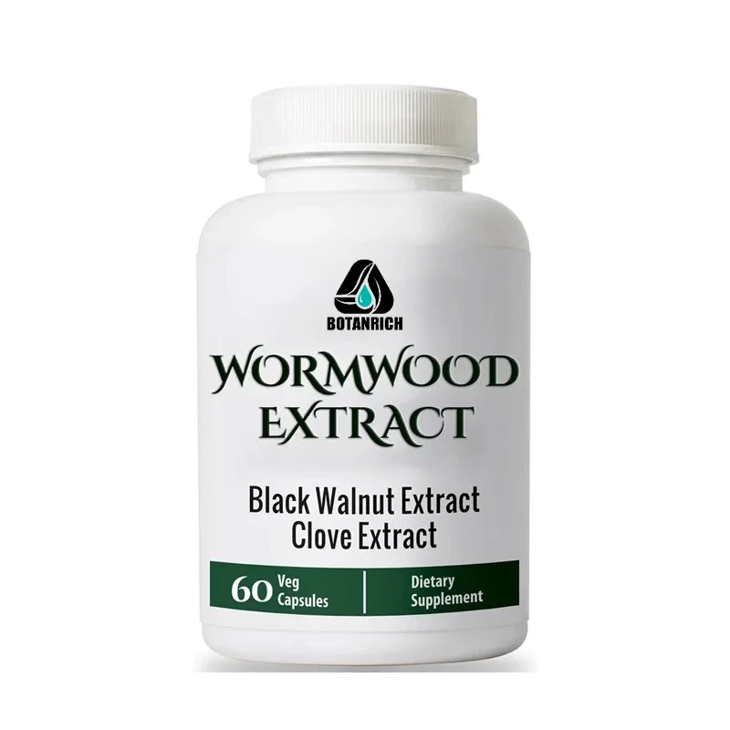Black Walnut and Clove Wood Complex, 3-in-1 Herbal Mixture, Sweet Worm Extract Capsule, Non GMO and Gluten Free