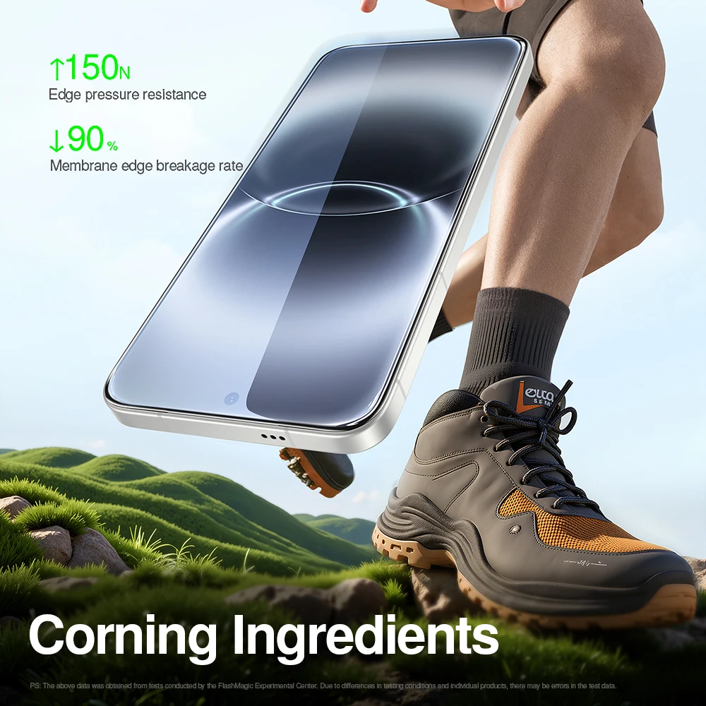 SmartDevil Corning Szkło Hartowane do vivo X300 Ultra HD Folia Ochronna na Ekran do vivo X300s X300 Pro Odporna na Zarysowania i Odciski Palców — zdjęcie produktu 2