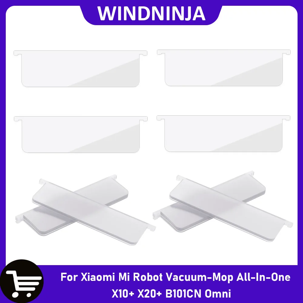 Pièces de rechange pour bac à poussière pour aspirateur robot Xiaomi Mi Robot Vacuum-Mop All-In-One X10+ X20+ B101CN Omni, bac à poussière, clapet d'aspiration des cheveux