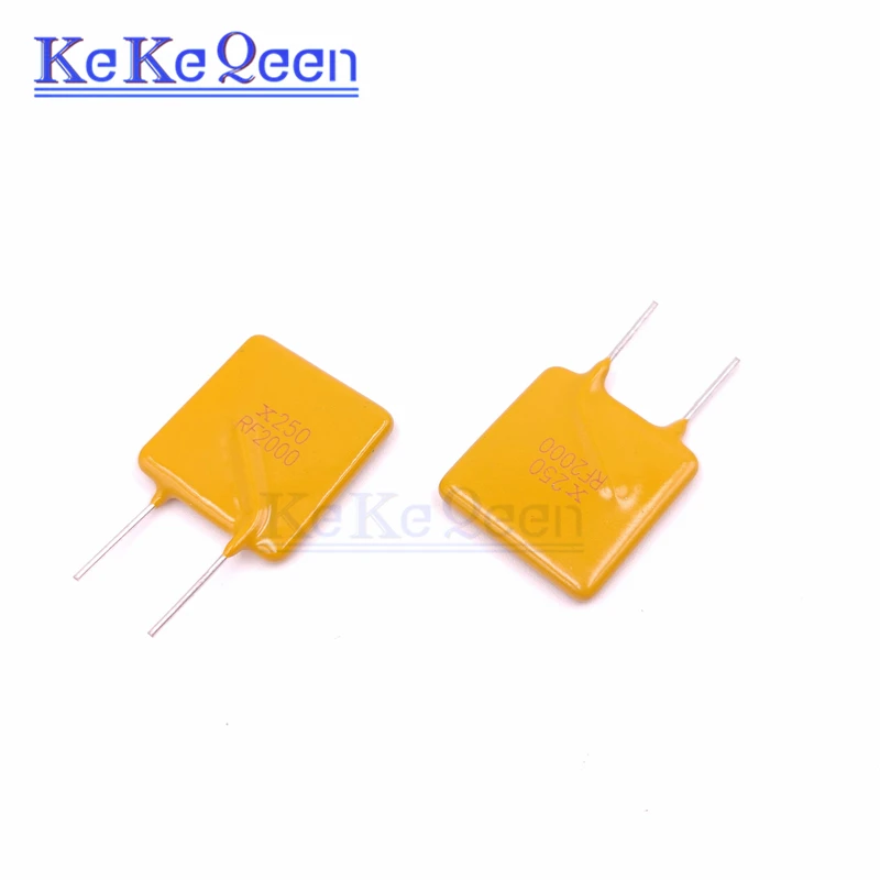 5PCS/LOT TRF250-2000 X250RF2000 250V 2A 2000MA Self Recovery PPTC Fuse