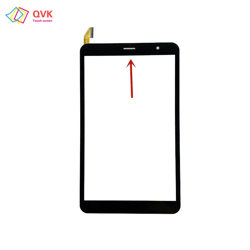 Czarny 8-calowy P/N XC-PG0800-205-FPC-A0 P X Tablet PC Pojemnościowy ekran dotykowy Digitizer Czujnik Zewnętrzny szklany panel