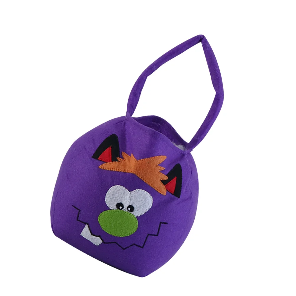 

Candy Bag Halloween Bucket Sweets Holder Short Cartoon Party Favor Storage Bags Premium Material Safe