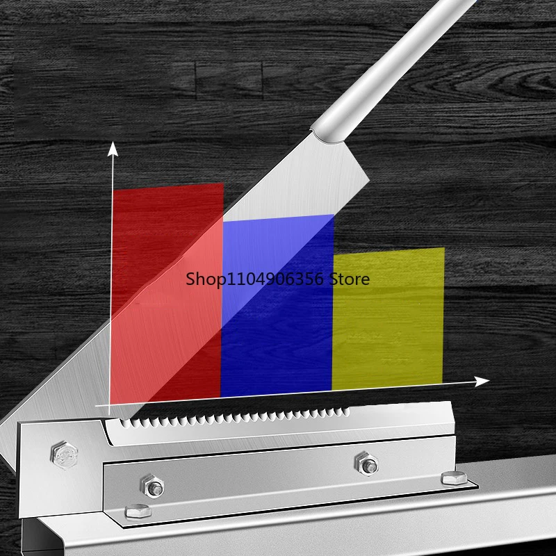 for Manual Frozen Meat Bone Saw Cutting Chopping Cutter Machine Chicken Leg Cutter Fish Ribs Bone Ribbonfish Guillotine