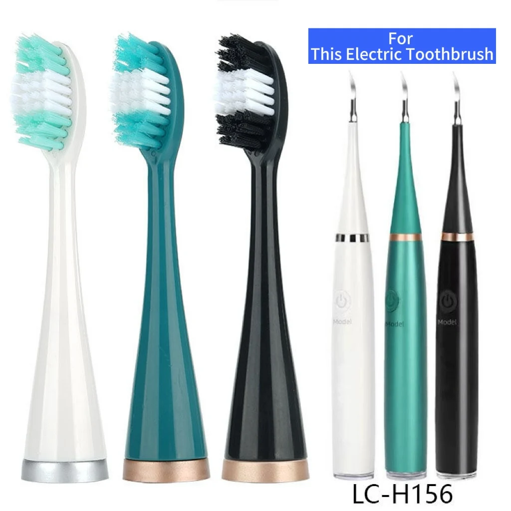 Ultrasonic Electric Toothbrush Replacement Brush Heads For Teeth Cleaning Whitening Dental Calculus Scaler Teeth Brush,4/8/16pcs