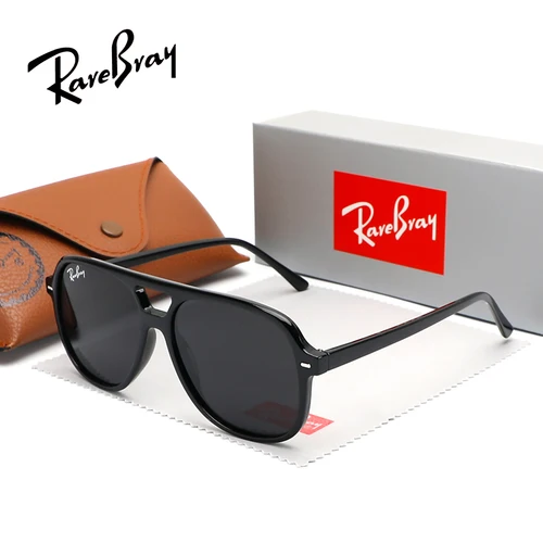 Imagen 2 del producto RareBray Gafas de sol polarizadas de moda Clásicas Deportes casuales al aire libre Gafas protectoras de montura grande unisex