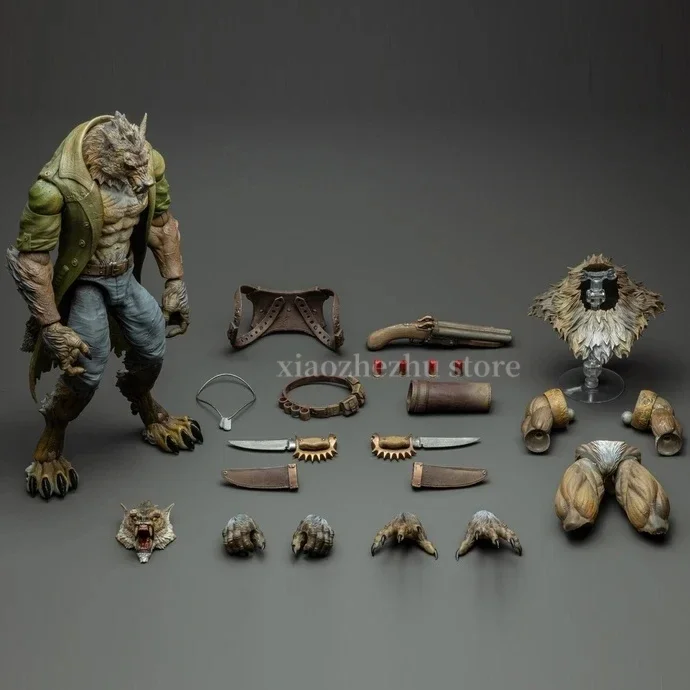 In Stock 20cm Furay Planet Mu-Fp002 Mu-Fp003 1/12 Scale Werewolf Vereran William Action Figure Model Anime Figure Doll Gift