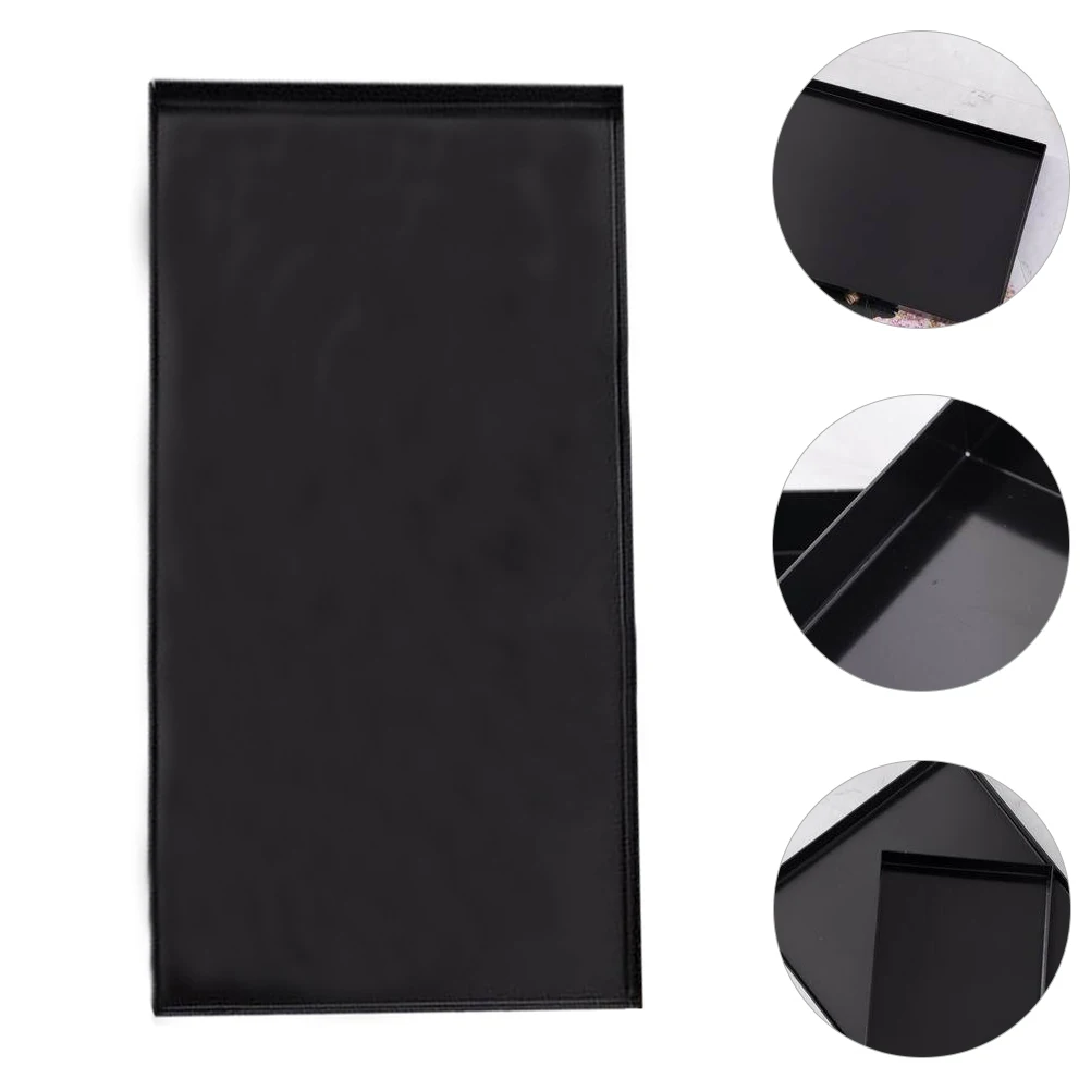 

Jewelry Storage Tray Metal Vanity Organizer Rustproof Iron Tray For Rings Necklaces Cosmetics Perfume Bedroom Office Home Use