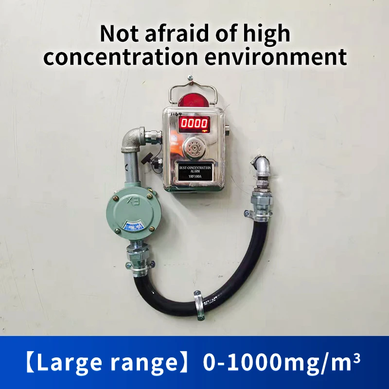 YRF100A instrumento de medición de concentración de polvo, montaje en pared, detector de polvo PM2.5 PM10, calidad del aire