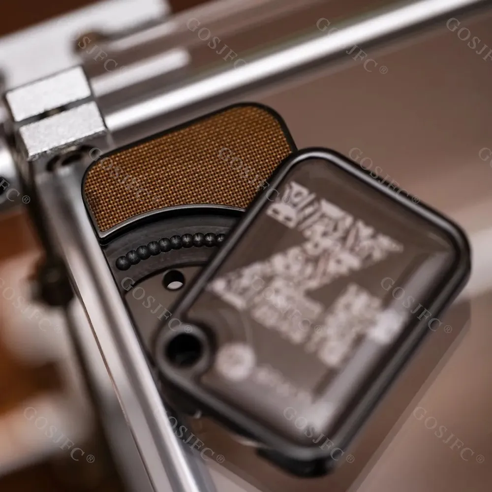 BPMODS Zirconio Cartellino del prezzo Fidget Push Slider PMMA Giocattoli meccanici antistress per adulti per adulti