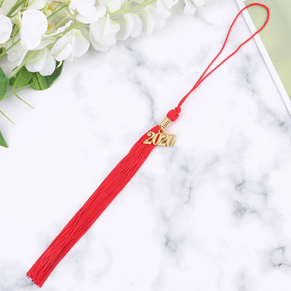 

4pcs Hat Tassels Graduation Decor College Ceremony Souvenir Keepsake Gift Bookmark Graduation Tassels Keychain
