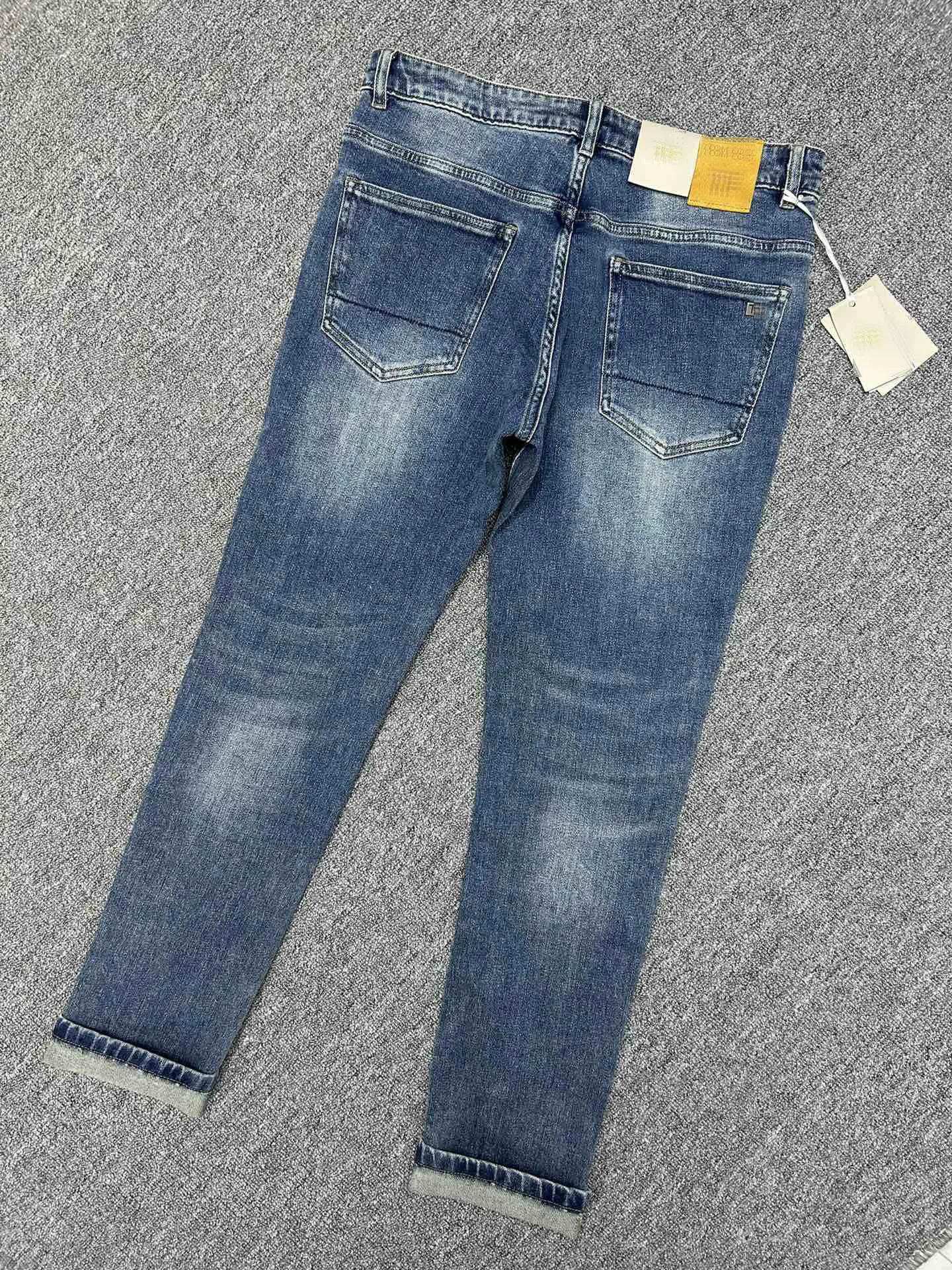 2025 DIKU Men's boutique autumn and winter new casual jeans with exquisite tailoring, clean, refreshing and neat, sizes 29-38