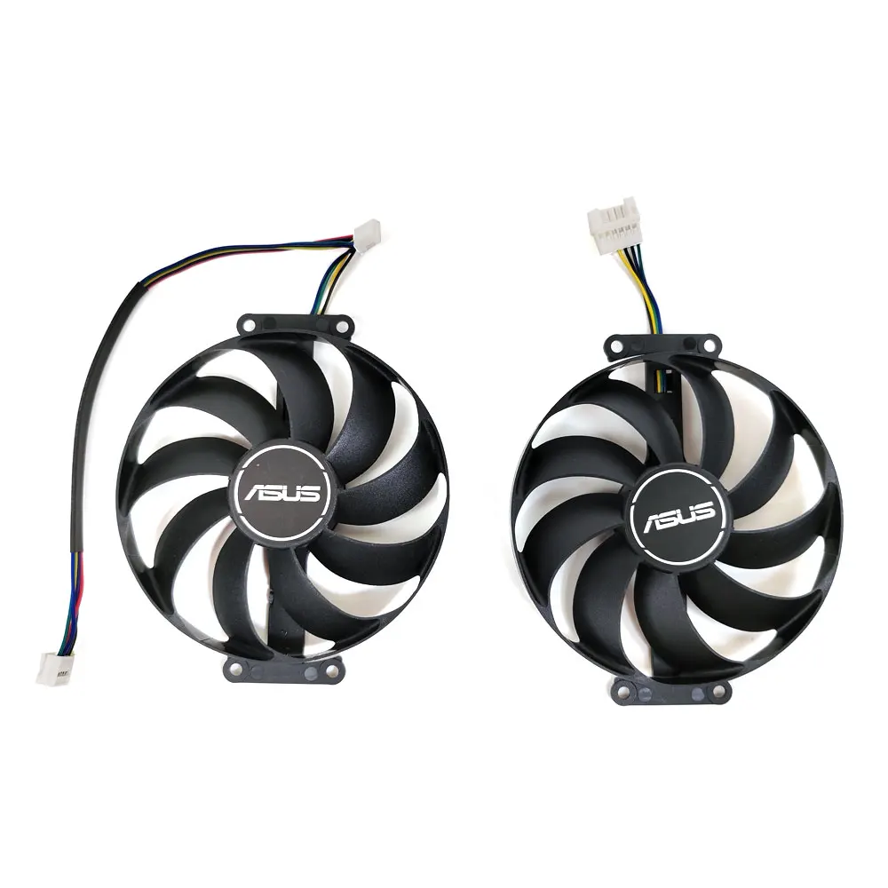 NEW 6PIN FDC10H12S9-C T129215SU GTX1660 RTX 2060 Super Fan for ASUS GTX 1660 1660Ti Dual EVO RTX2070 Graphics Card Cooler FaN