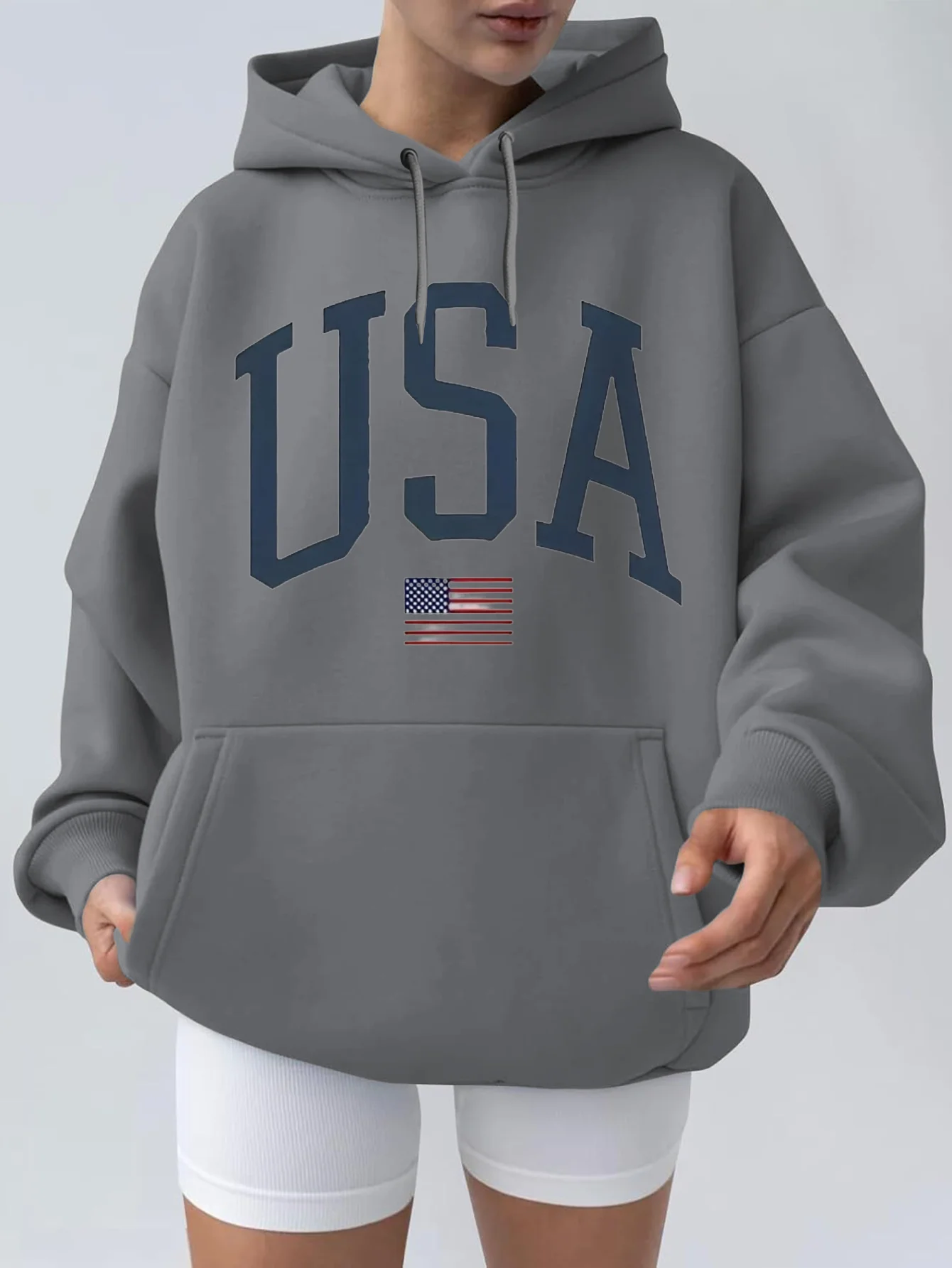 

Женский повседневный пуловер с принтом, толстовка с геометрическим узором, длинный рукав, круглый вырез, которую можно стирать в машине, стандартный крой для осени