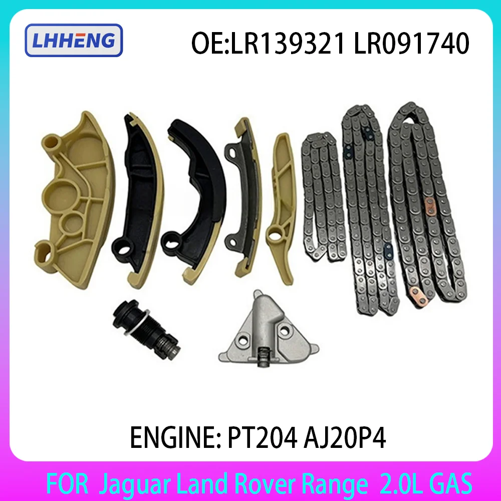 

PT204 AJ20P4 TIMING CHAIN KIT FOR JAGUAR E-PACE F-PACE XE XF LAND ROVER DEFENDER DISCOVERY RANGE ROVER 2.0L GAS 2.0 L T 17-25