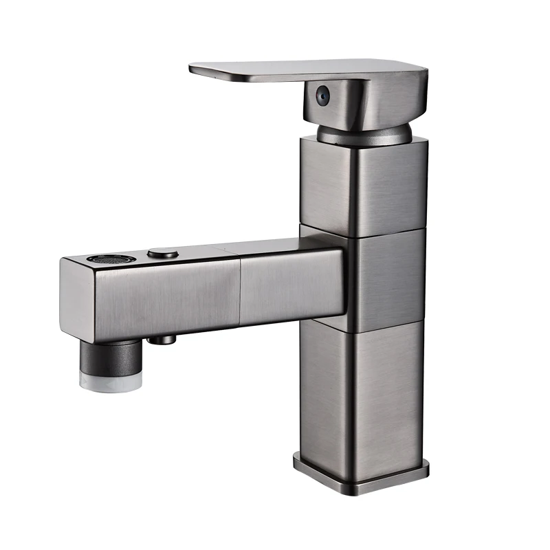 

A0 all copper pull-out washbasin faucet, washbasin, hot and cold bathroom basin, washbasin, washbasin, bathroom dragon