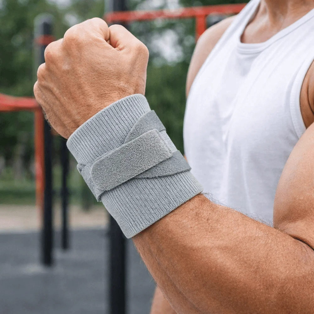 

Компрессионный бандаж для запястья при теносиновите, спортивный поддерживающий браслет, защитный эластичный ремень для запястья для мужчин и женщин
