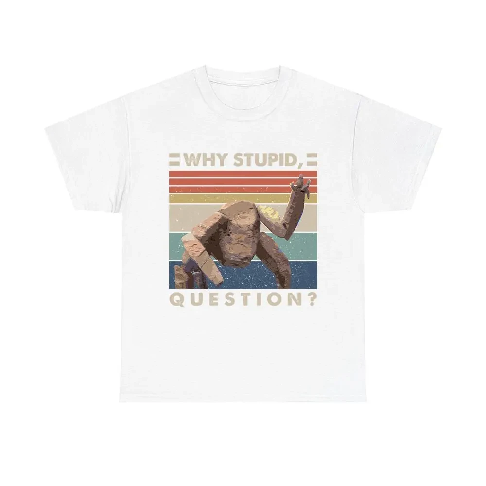 2026 Harley Marie Plan  Rocky Why Did This Foolish Question Come Up Men's T-shirt Pure Cotton Short Sleeve Early 21st Century