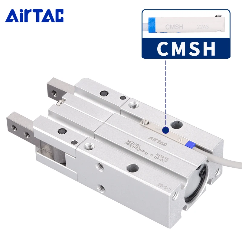 Airtac HFHZ/Y/P/R Series Cylinder Bore Size 6 10 16 20 25 32 40 Pneumatic Gripper Cylinder Finger Cylinder