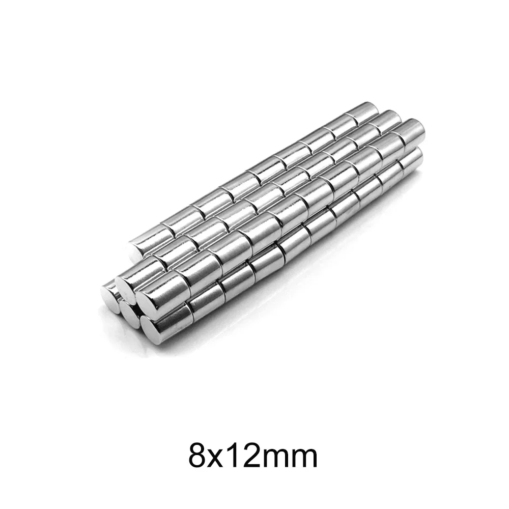 8*12mm Round  Magnet  8x12mm For Home Refrigerators, Offices DIY 8x12 8*12