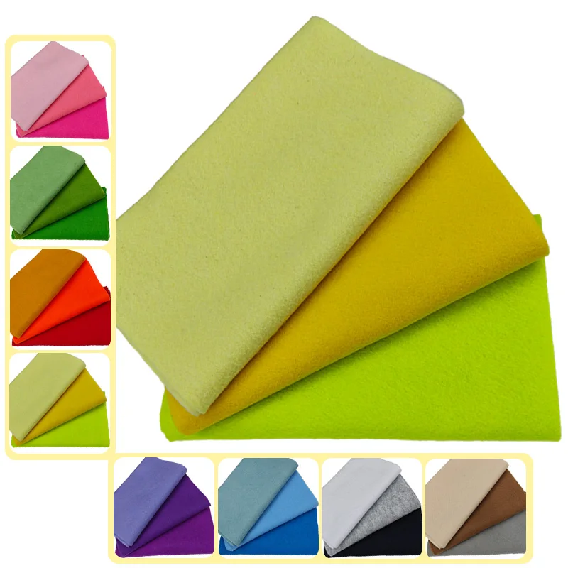 90×20 cm soft felt fabric, hand-made fabric, 1.4mm thick, suitable for DIY sewing and patchwork, as well as festive decoration.