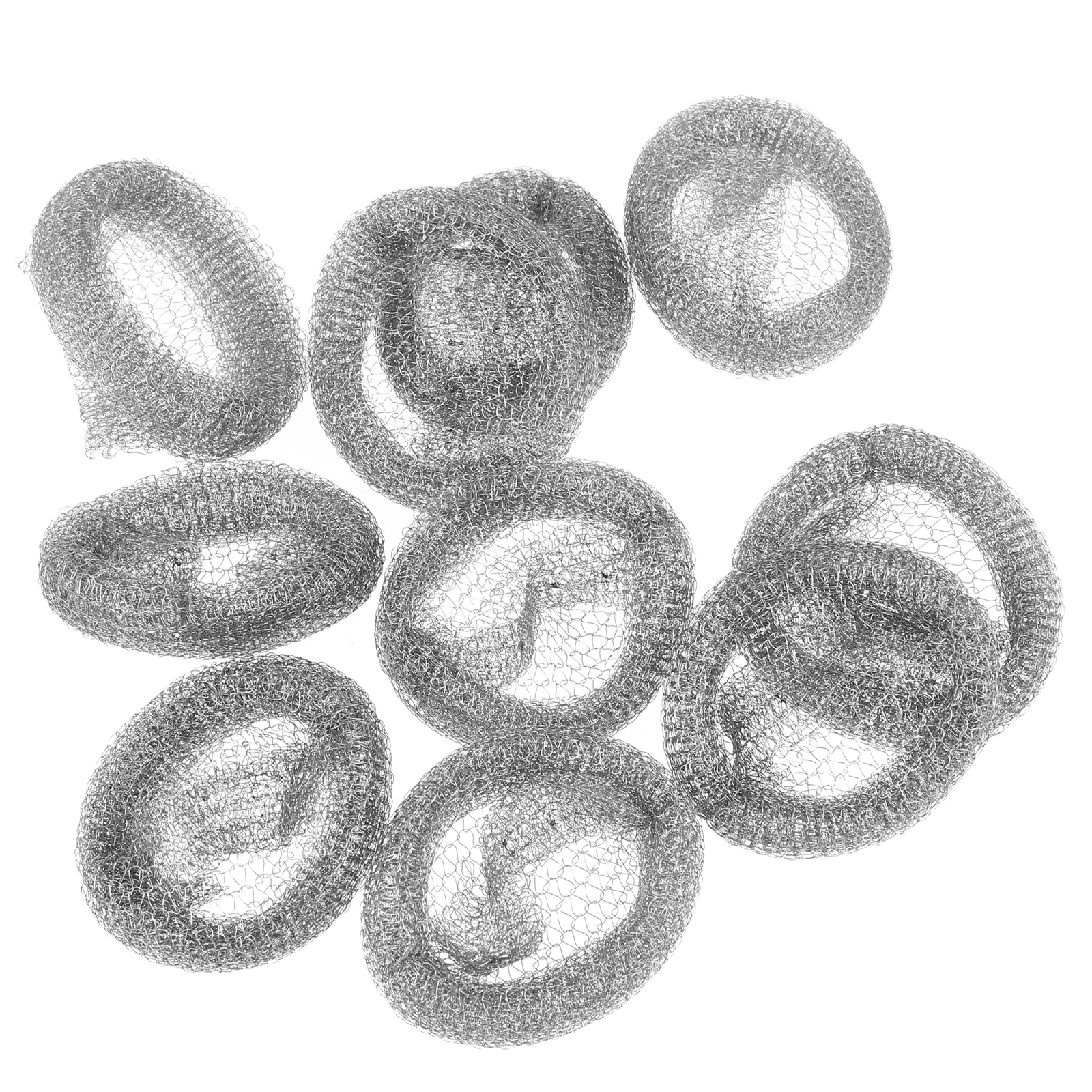 

10pcs Washer Catcher Stainless Steel Hose For Washing Machine Drain Trap Mesh Traps Laundry Lint Filter Washer Drain