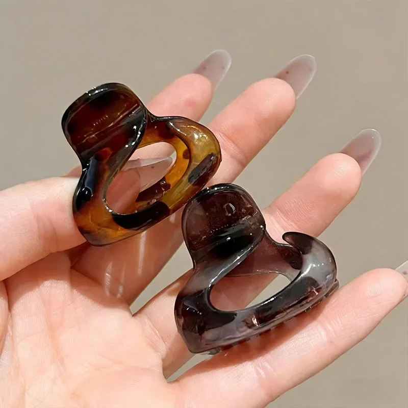 2 Stück/Set Haarklammer mit Leopardenmuster und geometrischem Muster für Frauen und Mädchen, süße Haarschmuck-Haarklammer, modische Haar-Accessoires