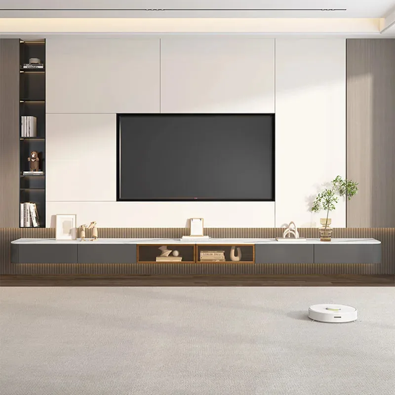 Bedroom Living Room Tv Stand Cabinet Table Modern Storage Hanging Grey Center Mueble Salon Hotel Garden Furniture