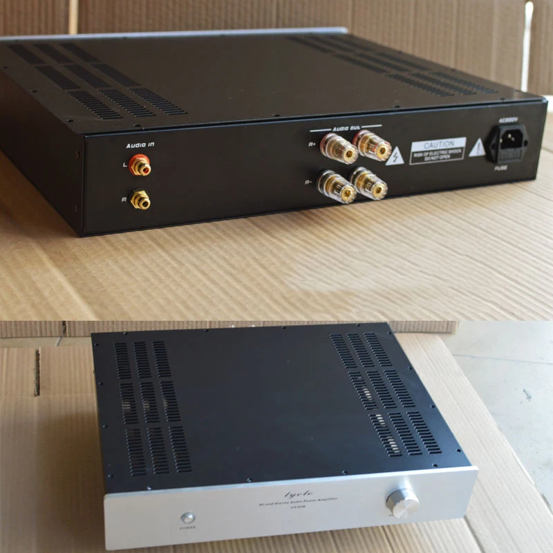 430*80*320 380 مللي متر A4308 الألومنيوم لوحة مكبر للصوت الهيكل Preamplifier حالة أمبير الضميمة القياسية لتقوم بها بنفسك علبة مكبر للصوت صندوق قذيفة #3