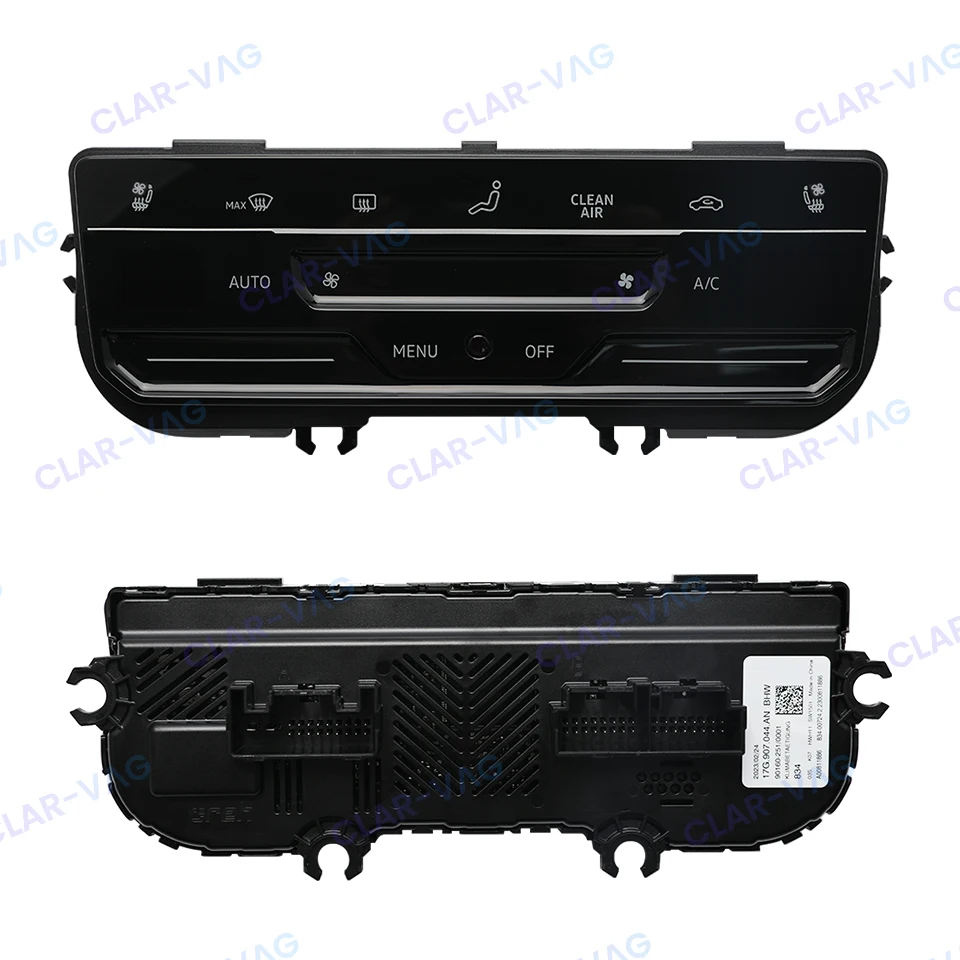 Automatic Air Conditioning Panel with LCD Touch Screen For VW MQB Passat B8 Seat Heating/No Heating/Heating and Wind