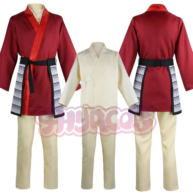 

DY2025H Мулан Косплей Костюм Женщины Взрослые Хэллоуин Девушки Мула Платье Принцесса Воин Костюм Ханфу Китайская Героиня Платье Униформа