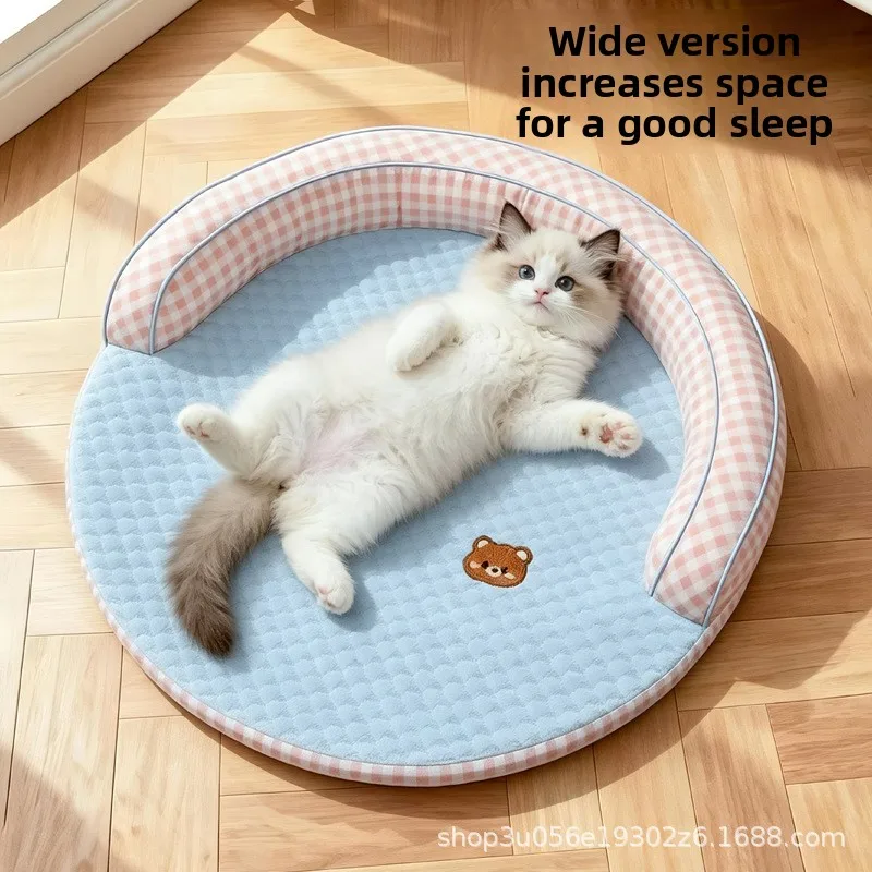 Summer pet cooling mat, cat ice pad, dog bed, washable and not easily deformed, new model cooling mat